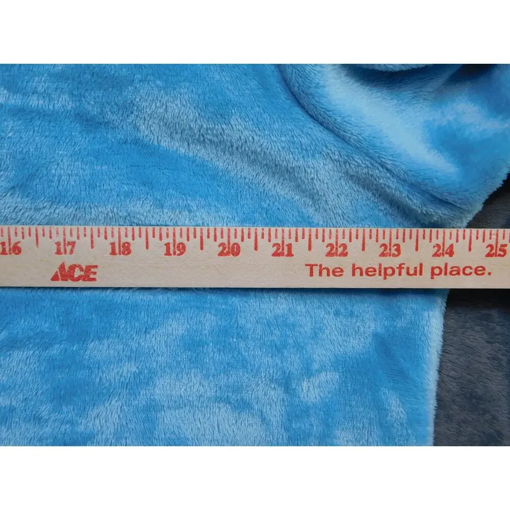 Disney Sleepwear Pullover Top Womens XL 16-18 Blue Fleece Stitch Lounge Pajama - Picture 7 of 8